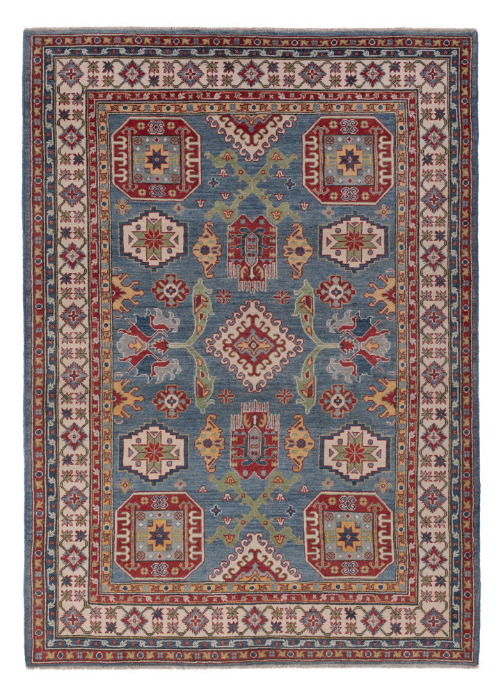 Ziegler Tapijt - Kazak - 247 x 175 cm - blauw