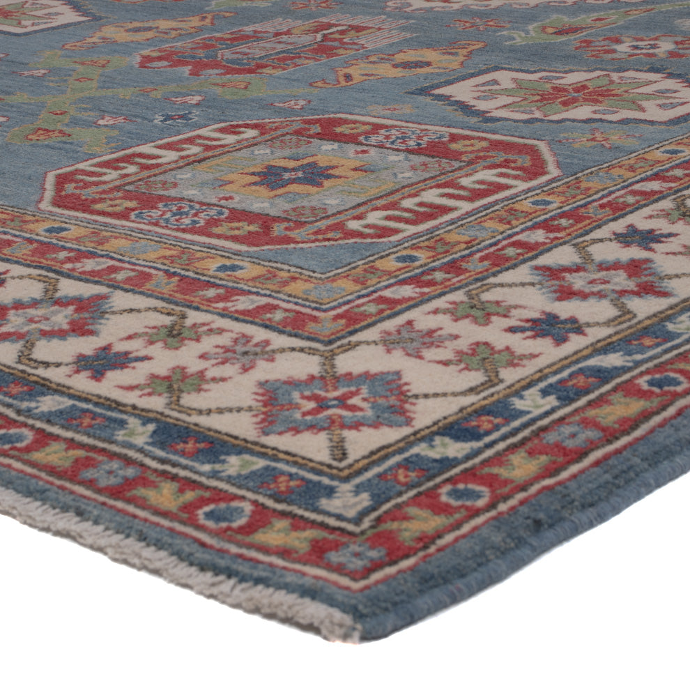 Ziegler Tapijt - Kazak - 247 x 175 cm - blauw