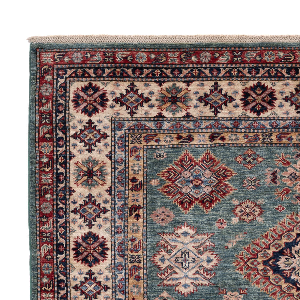 Ziegler Tapijt - Kazak - 240 x 171 cm - benzine blauw