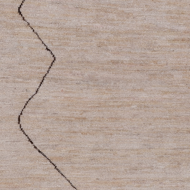 Berber tapijt - 211 x 165 cm - lichtgrijs