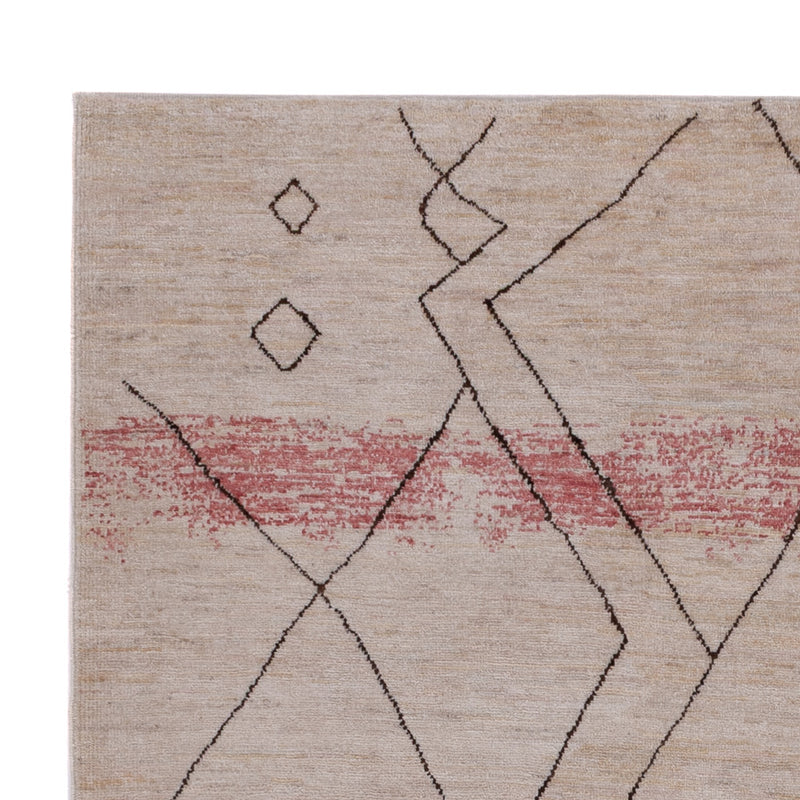 Berber tapijt - 211 x 165 cm - lichtgrijs