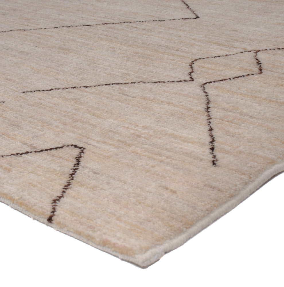 Berber tapijt - 211 x 165 cm - lichtgrijs