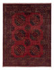 Afghaans tapijt - 202 x 155 cm - rood