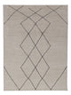 Berber tapijt - 204 x 150 cm - lichtgrijs