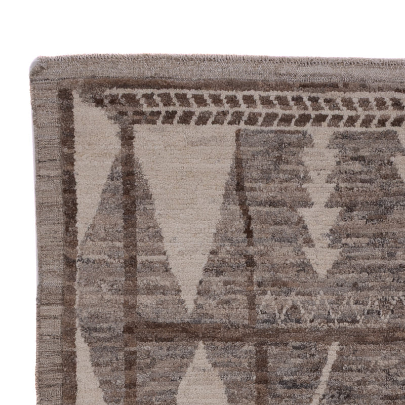 Berber tapijt - 190 x 144 cm - donkerbruin