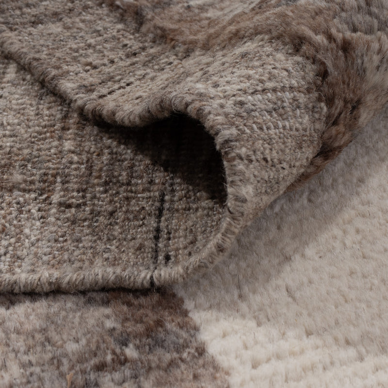 Berber tapijt - 190 x 144 cm - donkerbruin