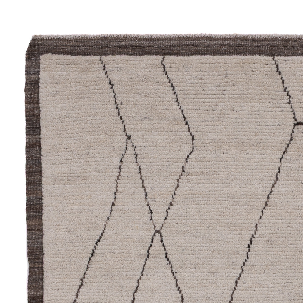 Berber tapijt - 200 x 161 cm - grijs