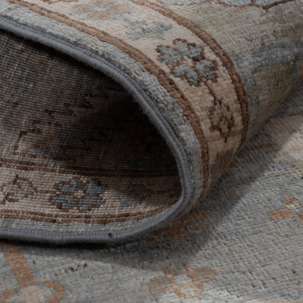 Ziegler Tapijt - Usak - 193 x 153 cm - lichtblauw