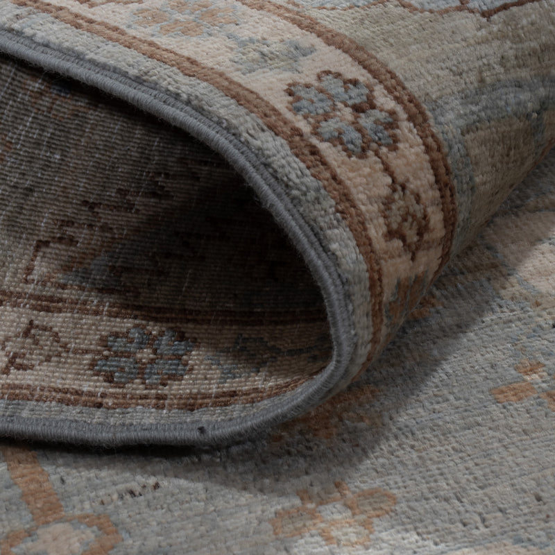 Ziegler Tapijt - Usak - 193 x 153 cm - lichtblauw