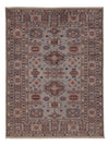 Kazak Tapijt 150x203cm - Oosters Tapijt - Rechthoekig / Donker beige / 150 x 203 cm Rechthoekig