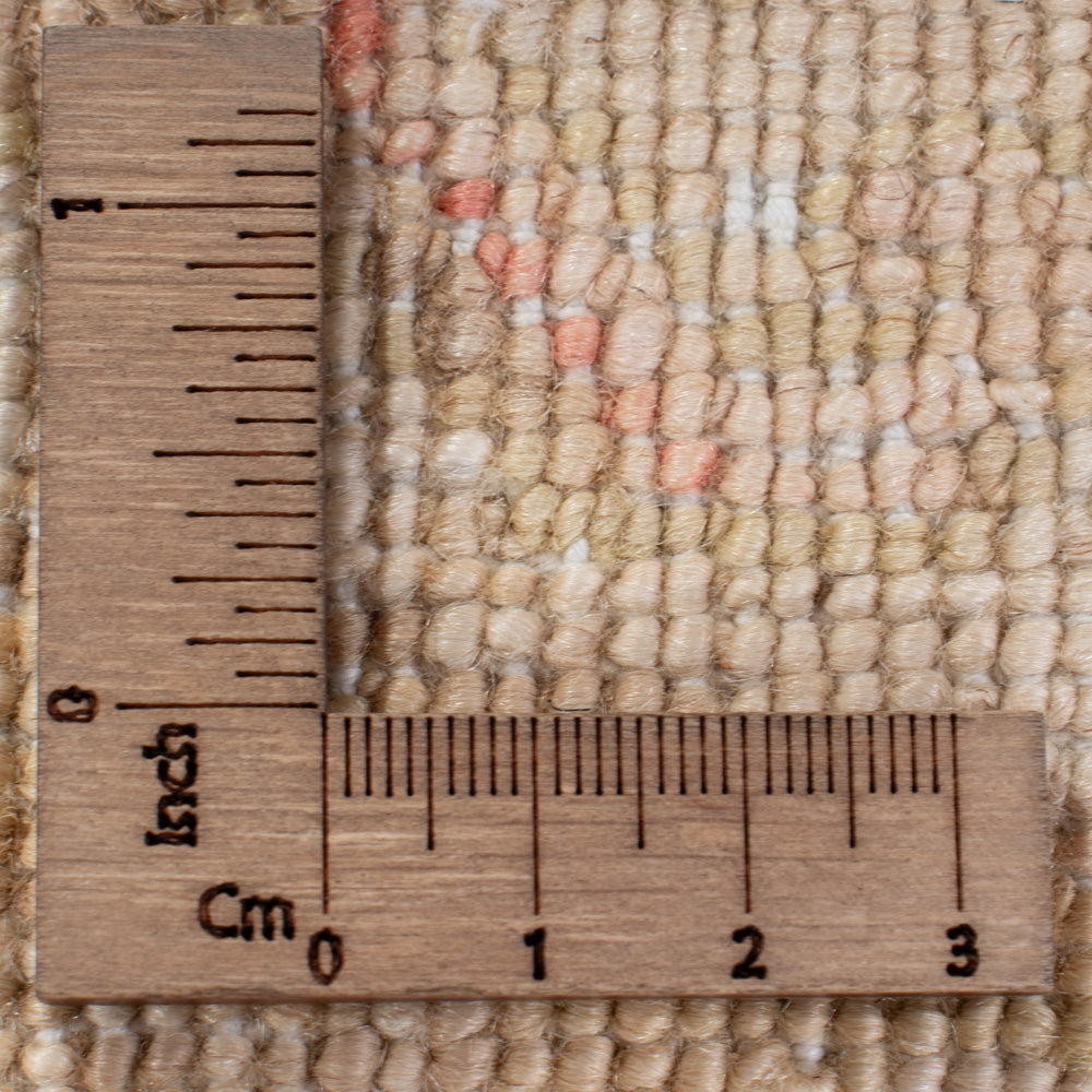 Ziegler Teppich rund  - 152 x 150 cm - hellbeige