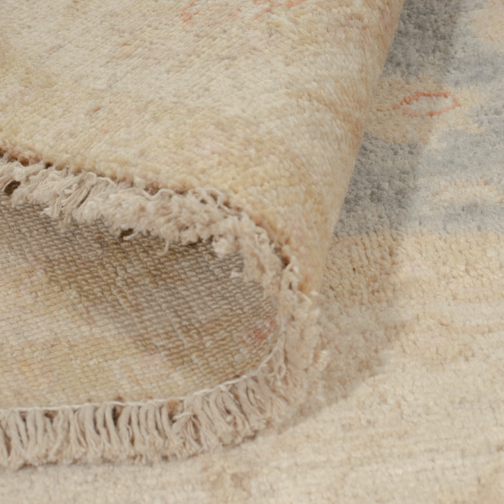 Ziegler tapijt rond  - 150 x 150 cm - blauw