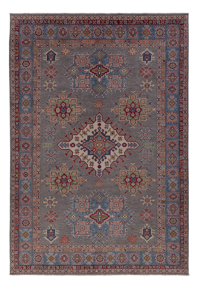 Ziegler Teppich - Kazak - 301 x 204 cm - dunkelblau