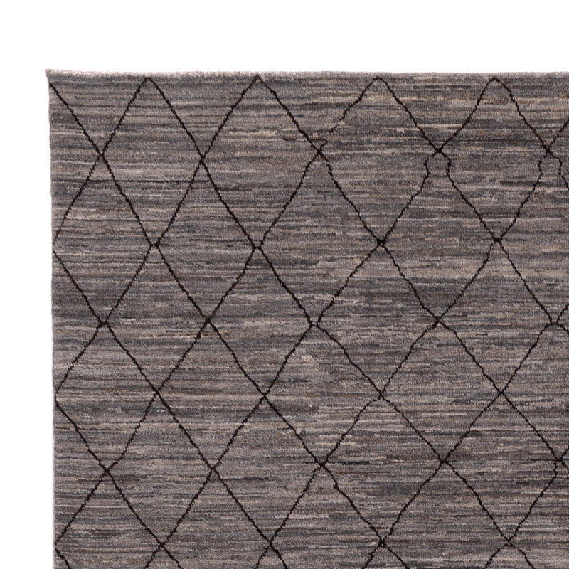 Berber Teppich - 300 x 205 cm - dunkelgrau