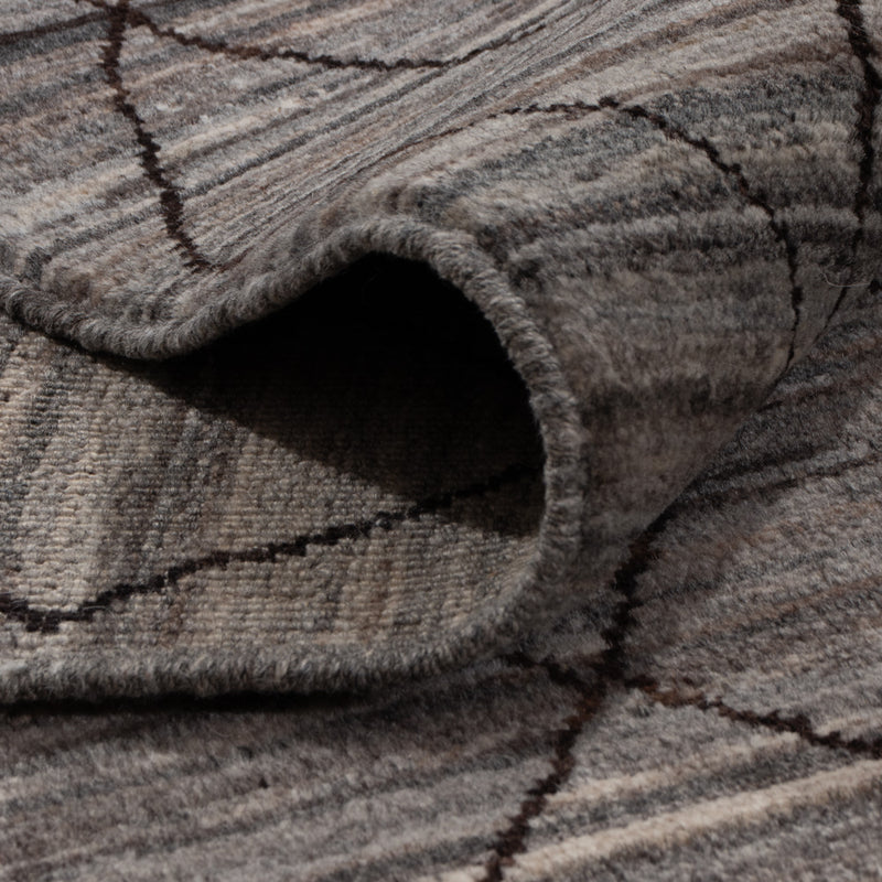 Berber tapijt - 297 x 199 cm - donkergrijs