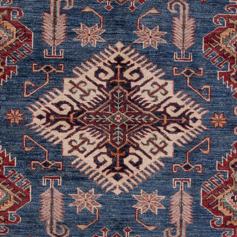 Ziegler Teppich - Kazak - 295 x 202 cm - blau