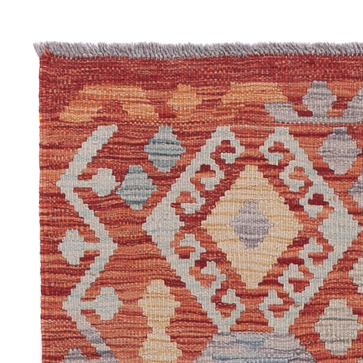 Kilim Maimana Tapijt 84x246cm - Wollen tapijt