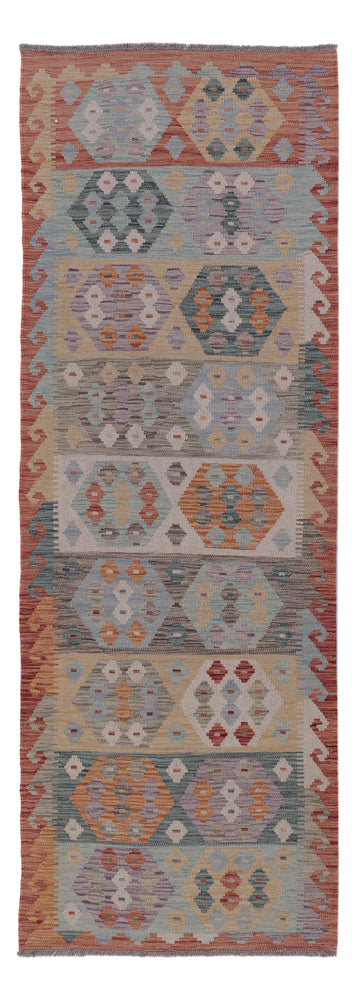 Kilim Maimana Tapijt 85x247cm - Wollen tapijt
