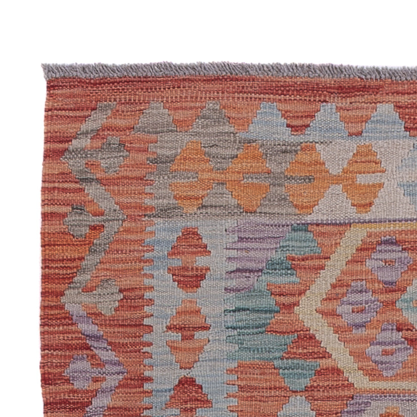 Kilim Maimana Tapijt 248x88cm - Wollen tapijt