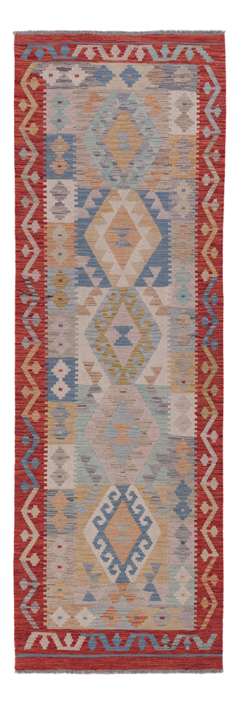 Kilim Maimana Tapijt 83x246cm - Wollen tapijt
