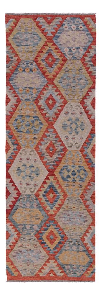 Kilim Maimana Tapijt 87x256cm - Wollen tapijt