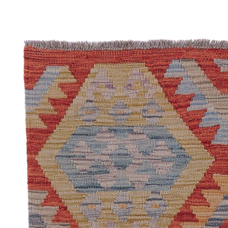 Kilim Maimana Tapijt 256x87cm - Wollen tapijt