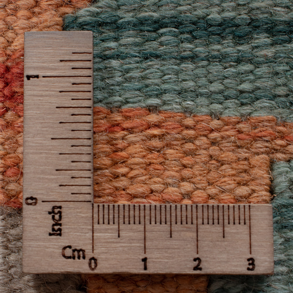 Läufer Kelim - Splash - 247 x 80 cm - mehrfarbig