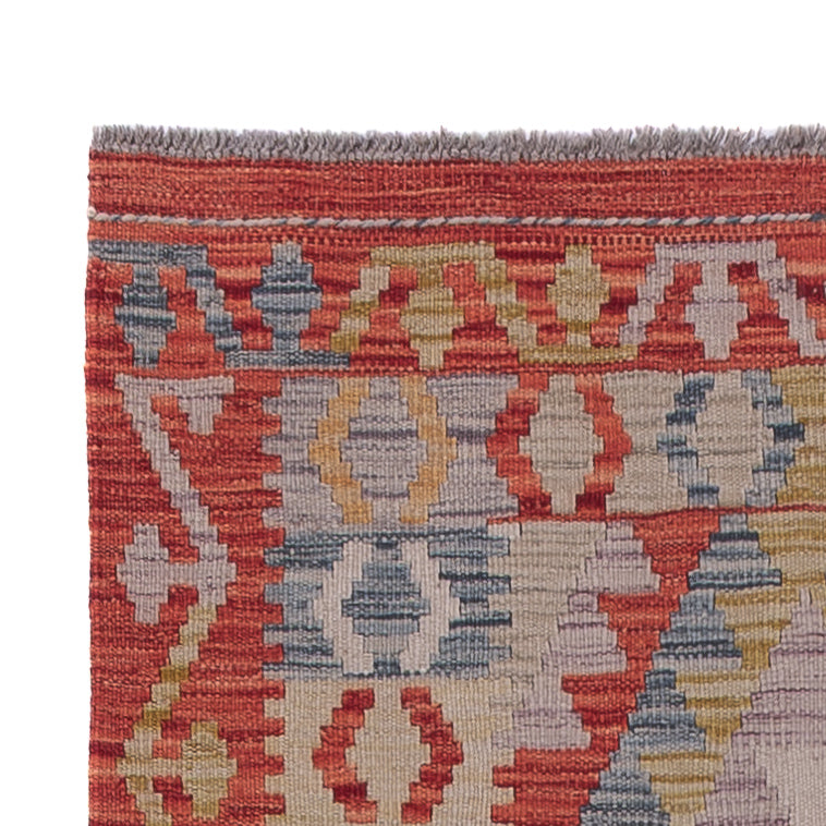 Kilim Maimana Tapijt 257x85cm - Wollen tapijt