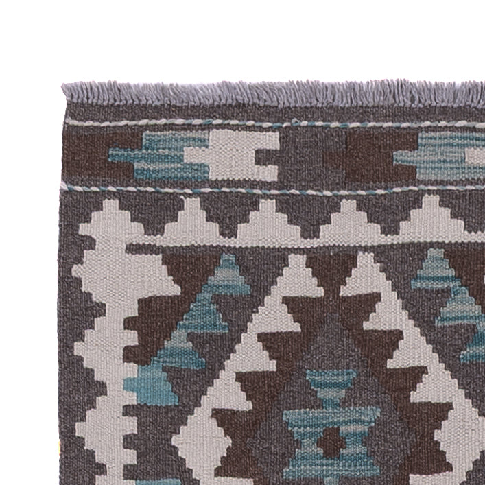 Kilim Maimana Tapijt 298x82cm - Wollen tapijt