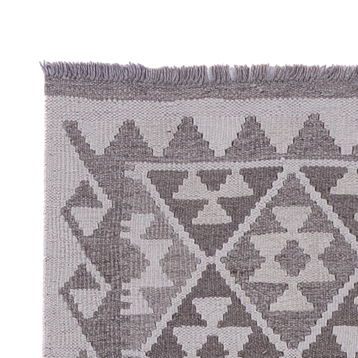 Kilim Maimana Tapijt 393x81cm - Wollen tapijt