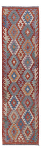 Kilim Maimana Tapijt 299x83cm - Wollen tapijt
