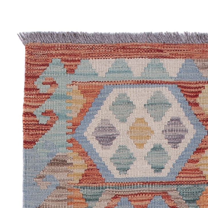 Kilim Maimana Tapijt 199x79cm - Wollen tapijt