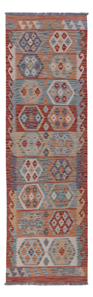 Kilim Maimana Tapijt 80x243cm - Wollen tapijt