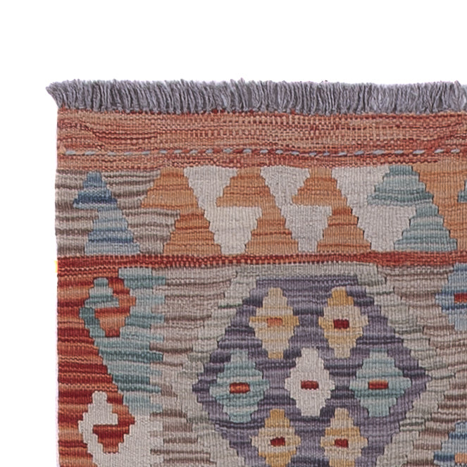 Kilim Maimana Tapijt 243x80cm - Wollen tapijt