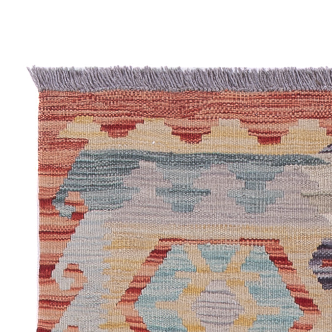 Kilim Maimana Tapijt 76x283cm - Wollen tapijt