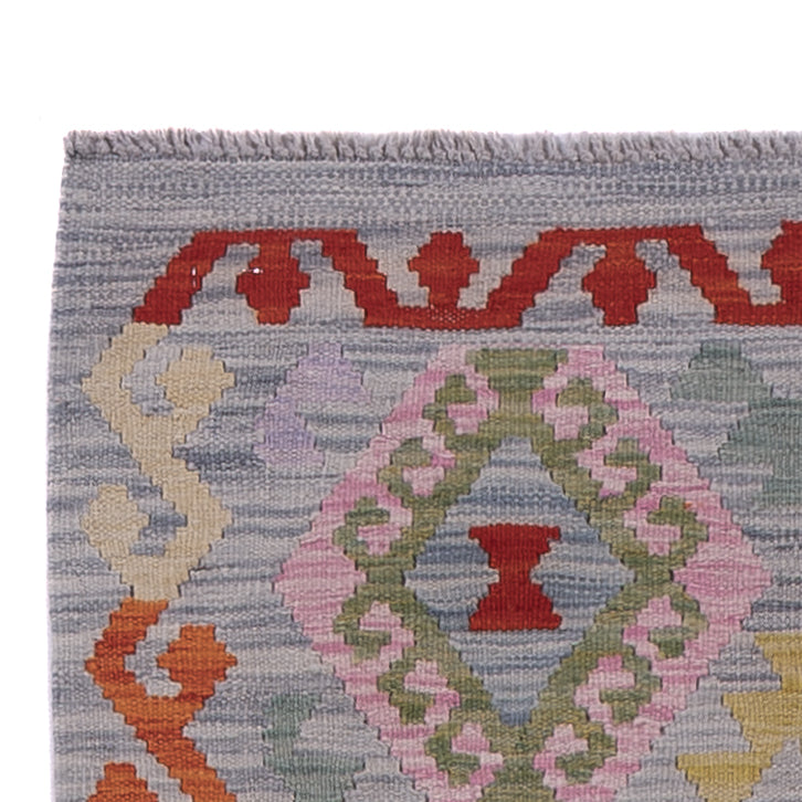 Kilim Maimana Tapijt 300x84cm - Wollen tapijt