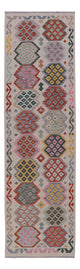Kilim Maimana Tapijt 299x87cm - Wollen tapijt