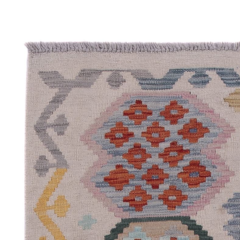 Kilim Maimana Tapijt 299x87cm - Wollen tapijt