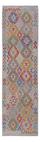 Kilim Maimana Tapijt 299x80cm - Wollen tapijt