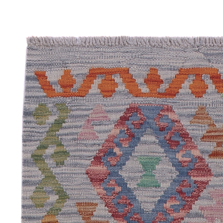 Kilim Maimana Tapijt 299x80cm - Wollen tapijt