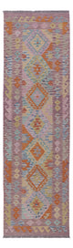 Kilim Maimana Tapijt 299x81cm - Wollen tapijt