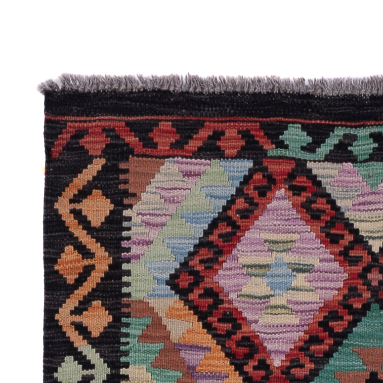 Kilim Maimana Tapijt 305x87cm - Wollen tapijt