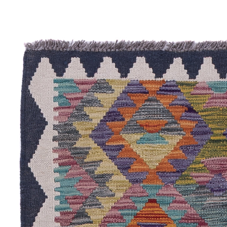 Kilim Maimana Tapijt 75x297cm - Wollen tapijt