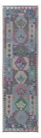 Kilim Maimana Tapijt 295x77cm - Wollen tapijt
