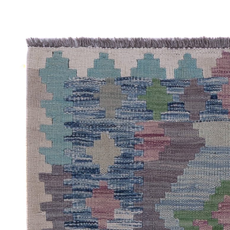 Kilim Maimana Tapijt 295x77cm - Wollen tapijt