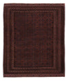 Afghaanse kilim Tapijt 156x189cm - Rechthoekig / Donkerrood / 156 x 189 cm Rechthoekig