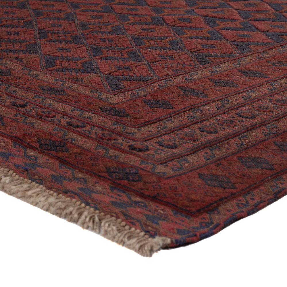 Kelim Teppich - Oriental - 200 x 156 cm - dunkelrot