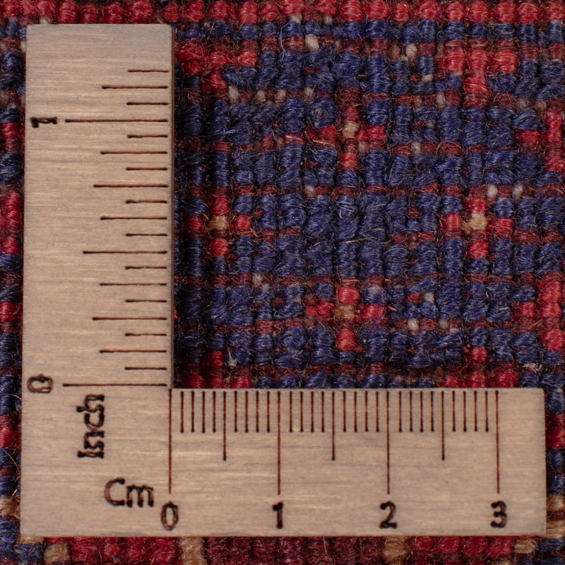 Kelim Teppich - Oriental - 190 x 155 cm - dunkelrot