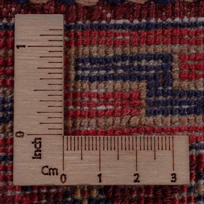 Kelim Teppich - Oriental - 186 x 143 cm - dunkelrot