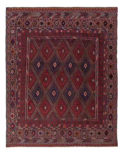 Afghaanse kilim Tapijt 145x187cm